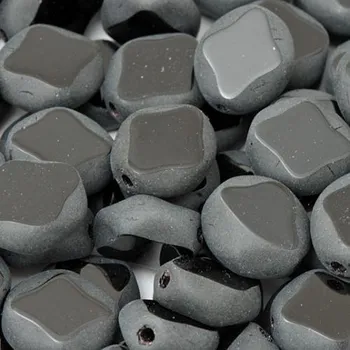 Korálek CZ Korálek ploškovaný GRANULE 8mm černá