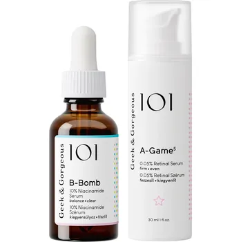 Pleťové sérum Geek & Gorgeous CZ Duo na akné, pleťová séra