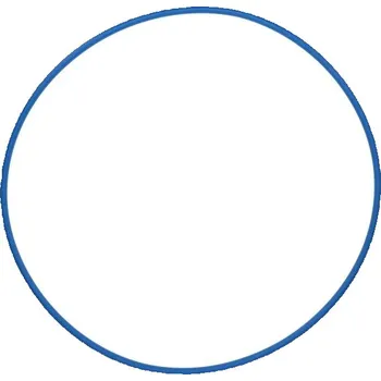 Gymnastická obruč Fitforce HULA HOOP 90 UNI Modrá