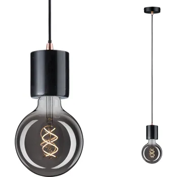 PAULMANN Závěsné svítidlo Neordic Nordin E27 max. 1x20W černá/mramor - PAULMANN P 79751