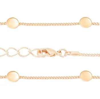 Náhrdelník Crystal-ZONE Náhrdelník xilion rose ss20 rose gold