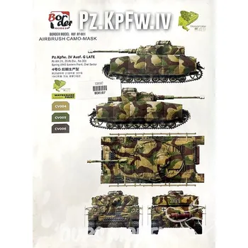 Plastikový model Border Model 1/35 Pz.Kpfw IV G/H Mask #3 (Border)