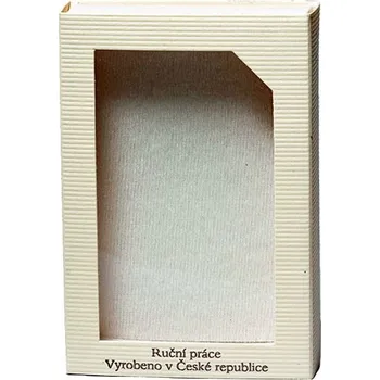 Dárková krabička Crystal-ZONE Dárková krabička s potiskem 72/62mm béžová