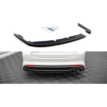 Tuning Maxton Design boční difuzory pod zadní nárazník pro Kia Optima MK4, plast ABS bez povrchové úpravy SLEVA 5%