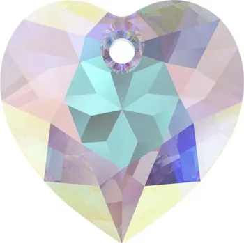 Přívěsek Swarovski Swarovski® Crystals Heart 6432 14,5mm Crystal AB
