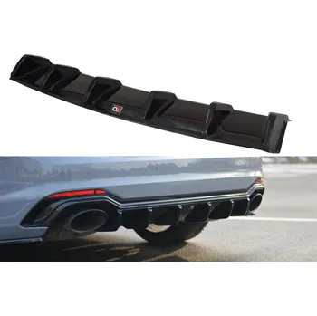 Tuning Maxton Design vložka zadního nárazníku pro Audi RS5 F5, plast ABS bez povrchové úpravy SLEVA 5%