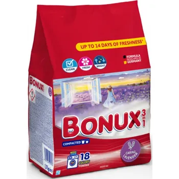 Prací prášek Bonux prací prášek Color Caring Lavender 1,17 kg, 18 dávek
