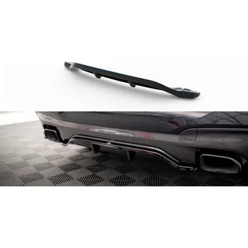 Nárazník Maxton Design středový spoiler pod zadní nárazník s žebrováním pro BMW X3 G01, plast ABS bez povrchové úpravy, M40d SLEVA 5%