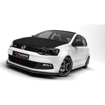 Nárazník Maxton Design spoiler pod přední nárazník pro Volkswagen Polo GTI Mk5 Facelift, plast ABS bez povrchové úpravy SLEVA 5%