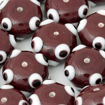 Korálek CZ Korálek vinutý SLAVÍK 15/10mm hnědá