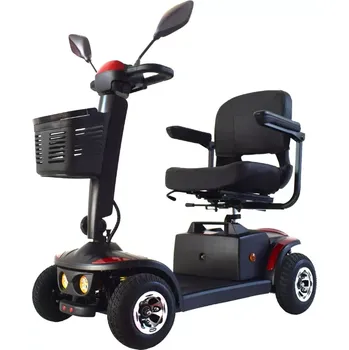 Elektrický invalidní skútr Elektrický invalidní a seniorský vozítko SMART ( barva:červená, rychlost:6km/h)