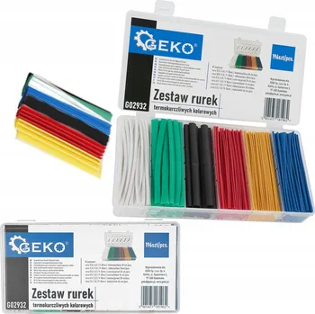 kabelová chránička Smršťovací bužírka sada 196ks G02932 GEKO