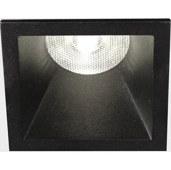 Koupelnové svítidlo KOHLLIGHTING VERSUS MUZZY SQ zapuštěné svítidlo s rámečkem černá 9 W 4000K nestmívatelné - KOHL-Lighting KHL K51102.01.RF.BK-BK.25.ST.8.40