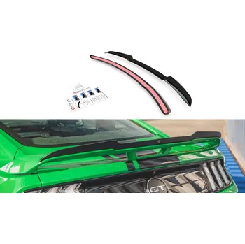 Tuning Maxton Design prodloužení spoileru pro Ford Mustang MK6 GT Facelift, plast ABS bez povrchové úpravy SLEVA 5%