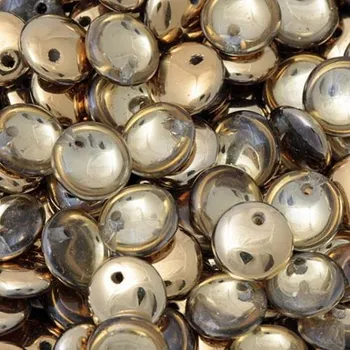 Korálek CZ Korálek mačkaný ČOČKA 6mm crystal GSHA