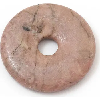 Drahý kámen Rodonit Donut 30mm (1ks)