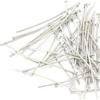 Materiál na výrobu šperku Crystal-ZONE Ketlovací nýt 50/0,7mm chirurgická ocel (20ks)