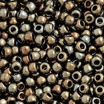 Korálek TOHO Co., Ltd. TOHO Round 11/0 Metallic Iris Brown