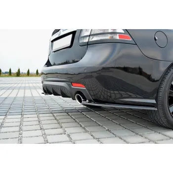 Auto-moto Maxton Design boční difuzory pod zadní nárazník pro Saab 9-3 Aero/Mk2 Facelift, plast ABS bez povrchové úpravy SLEVA 5%