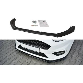 Nárazník Maxton Design spoiler pod přední nárazník ver.2 pro Ford Fiesta, Fiesta ST Mk8, plast ABS bez povrchové úpravy SLEVA 5%