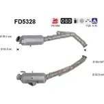 Filtr pevnych castic, vyfukovy system AS FD5328