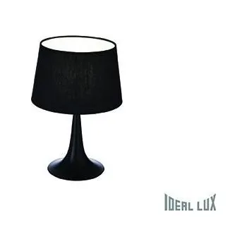 Lampička IDEALLUX Stolní lampa Ideal Lux London TL1 nero small 110554 černá - IDEALLUX ILUX 110554