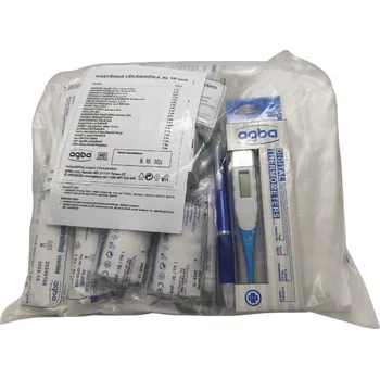 Lékárnička Náplň do nástěnné lékárničky do 10 osob bez léčiv Agba