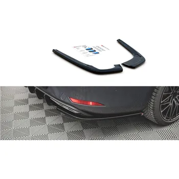 Nárazník Maxton Design boční difuzory pod zadní nárazník pro Seat Leon FR Mk4, plast ABS bez povrchové úpravy SLEVA 5%