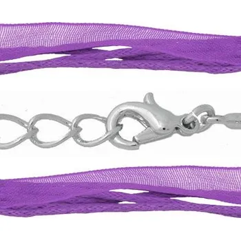 Stuha EU Stuha se zapínáním fialová