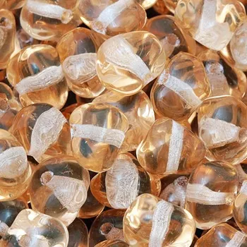 Korálek CZ Korálek mačkaný GRANULE 8/5mm broskvová