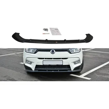 Nárazník Maxton Design spoiler pod přední nárazník ver.1 pro SsangYong Tivoli, plast ABS bez povrchové úpravy SLEVA 5%