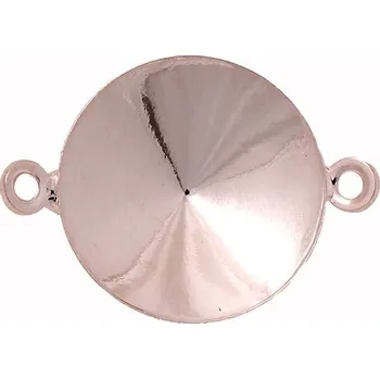 Korálek Crystal-ZONE Spojovací komponent Rivoli 8mm rose gold