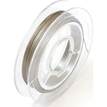 Materiál na výrobu šperku EU Lanko 0,38mm/10m chirurgická ocel