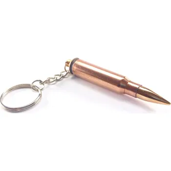 Přívěsek Přívěsek na klíče z náboje .308 Winchester - měděný