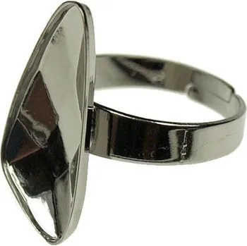 Prsten Crystal-ZONE Prsten Wing 23mm ruthenium