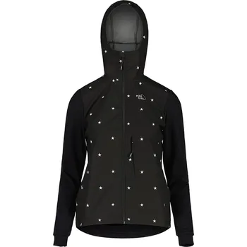 Cyklistické oblečení Dámská bunda Maloja SennesM. Printed deep black stars