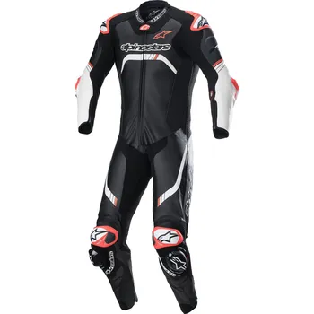 Moto kombinéza AlPINESTARS kombinéza GP TECH V4 1-dílná black/white - 46