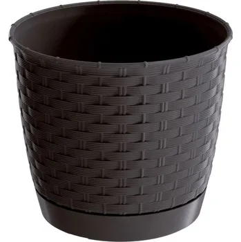 Květináč Květináč Ratolla Round umbra, varianta 25 cm
