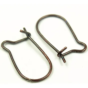 Věšák CZ Háček zavírací 16mm stará měď