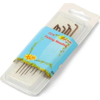 Nástroj na niť a příze EU Jehly na plstění (7ks jehel)