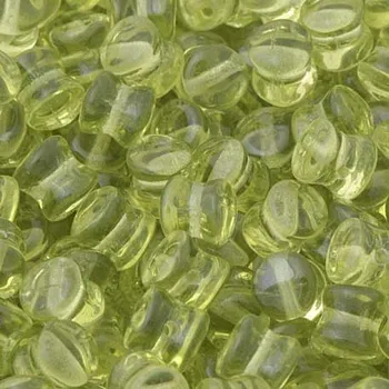 Korálek Preciosa Pellet™ 4/6mm Zelená