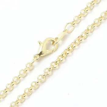 Řetízek Crystal-ZONE Řetízek RING 2mm/44cm gold plating 24kt