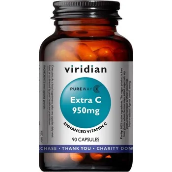 Zdraví Viridian Extra C 950mg 90 kapslí (Vitamín C 950mg)