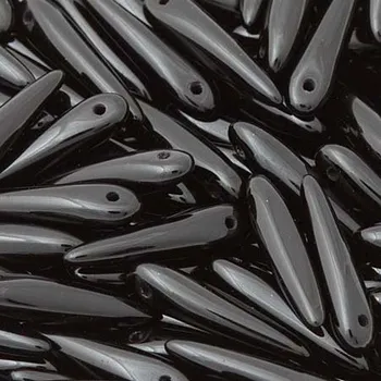 Korálek Preciosa Thorn™ 5/16mm Černá