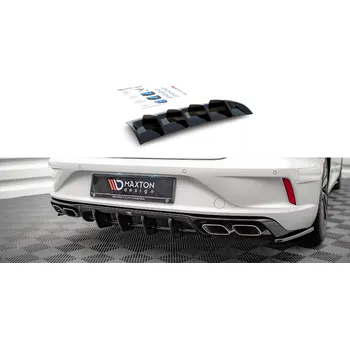 Tuning Maxton Design vložka zadního nárazníku pro Volkswagen Arteon R, plast ABS bez povrchové úpravy SLEVA 5%
