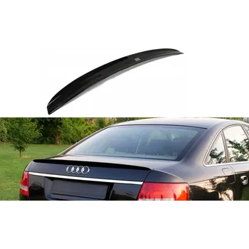 Tuning Maxton Design prodloužení spoileru pro Audi A6 C6, plast ABS bez povrchové úpravy SLEVA 5%
