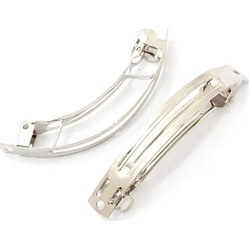 EU Vlasová francouzská spona PARIS 73mm platina