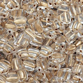 Korálek MATUBO™ MATUBO NIB-BIT Crystal Gold Lined