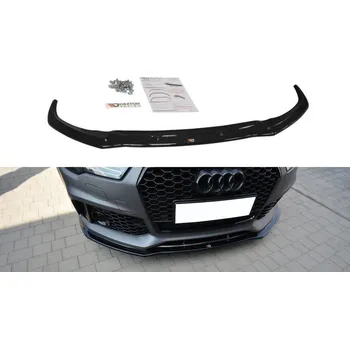 Nárazník Maxton Design spoiler pod přední nárazník ver.1 pro Audi RS7 C7 FL, plast ABS bez povrchové úpravy SLEVA 5%