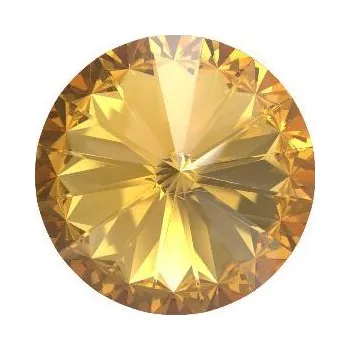 Módní doplněk Preciosa MC Rivoli MAXIMA 12mm Topaz F